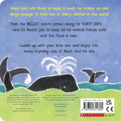 Noah's Animal Ark: a beautiful board book with a cover that sparkles and shines!