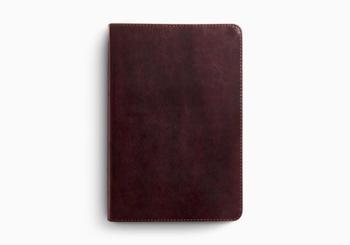 ESV Giant Print Personal Size Bible, Red Letter (TruTone, Mahogany)