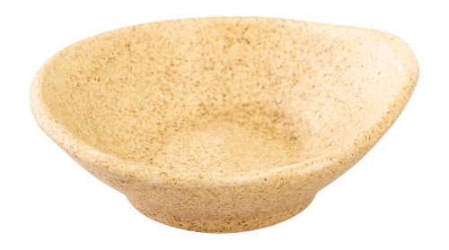 Beige Ceramic Incense Bowl D 8.5 cm