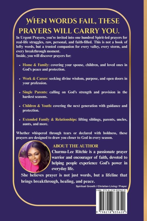 Urgent Prayers: A Spirit-Led Guide to Breakthrough in Every Area of Life