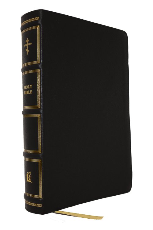 The Orthodox Study Bible, Black Genuine Leather
