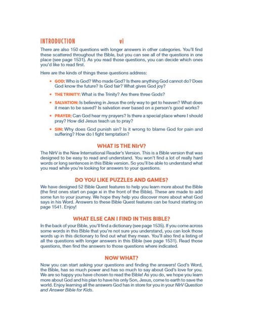 NIrV, Question and Answer Bible for Kids, Hardcover, Comfort Print: Answers to 1,000 Questions Kids Ask About God, Faith, and the Bible