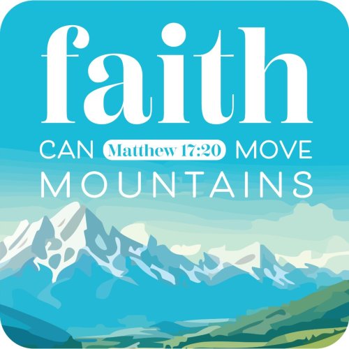 Faith Cork Coaster