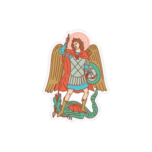 St. Michael the Archangel Pin Badge