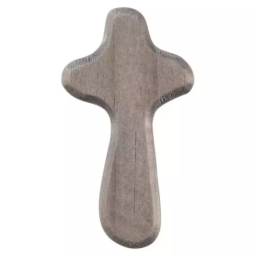 Gray Mini Prayer Cross