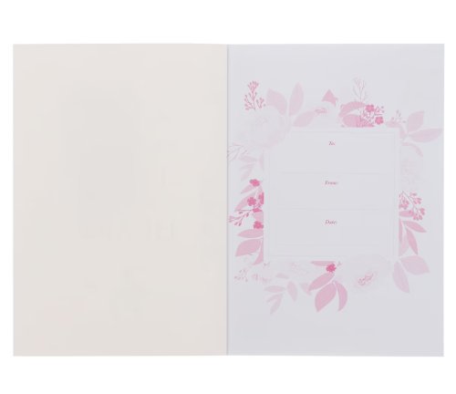 Trust in the Lord Pink Floral Medium Notebook - Proverbs 3:5