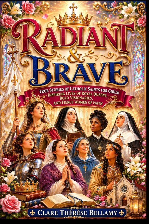 Radiant & Brave: True Stories of Catholic Saints for Girls: Inspiring Lives of Royal Queens, Bold Visionaries, and Fierce Women of Faith