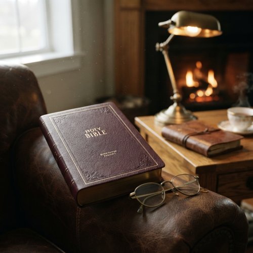 KJV Full-grain Leather Deluxe Gift Bible