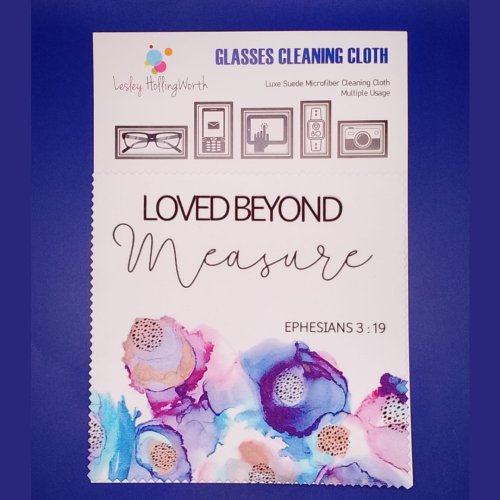 Flowers Glasses Cleaning Cloth