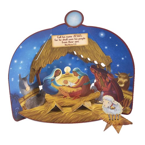 Build-Your-Own Keepsake Nativity - His Name is Jesus