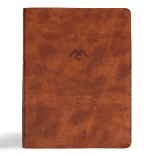 CSB Men of Character Bible, Revised and Updated, Brown LeatherTouch