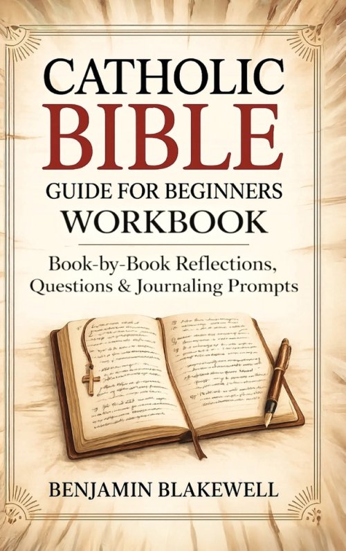 Catholic Bible Guide for Beginners Workbook: Book-by-Book Reflections, Questions & Journaling Prompts