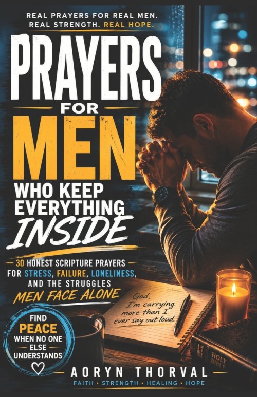 Prayers for Men Who Keep Everything Inside: 30 Honest Scripture Prayers for Stress, Failure, Loneliness, and the Struggles Men Face Alone