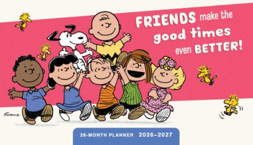 Peanuts Gang 28 Month Planner