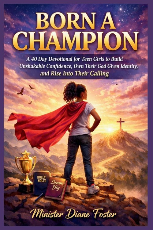 BORN A CHAMPION: A 40 Day Devotional for Teen Girls to Build Unshakable Confidence, Own Their God Given Identity, and Rise Into Their Calling