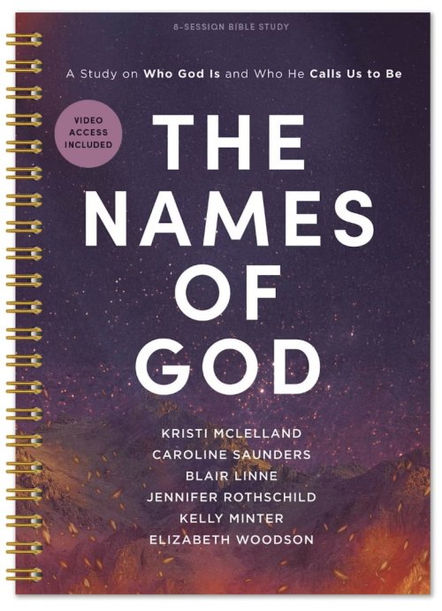 The Names of God Bible Study Book with Video Access