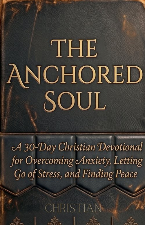 THE ANCHORED SOUL:  A 30-Day Christian Devotional for Overcoming Anxiety, Letting Go of Stress, and Finding Peace