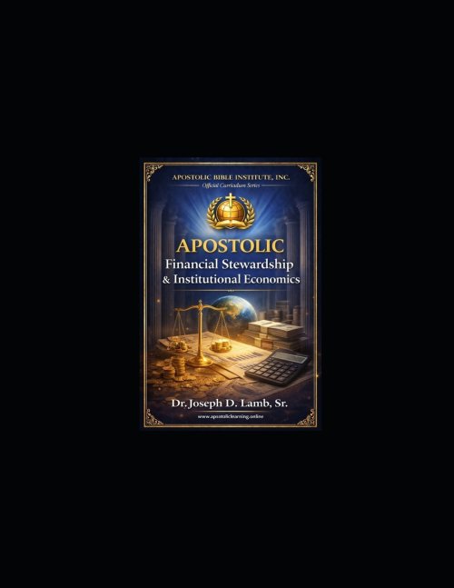 Apostolic Financial Stewardship & Institutional Economics: A 12-Week Certificate Program for Sustainable Apostolic Governance