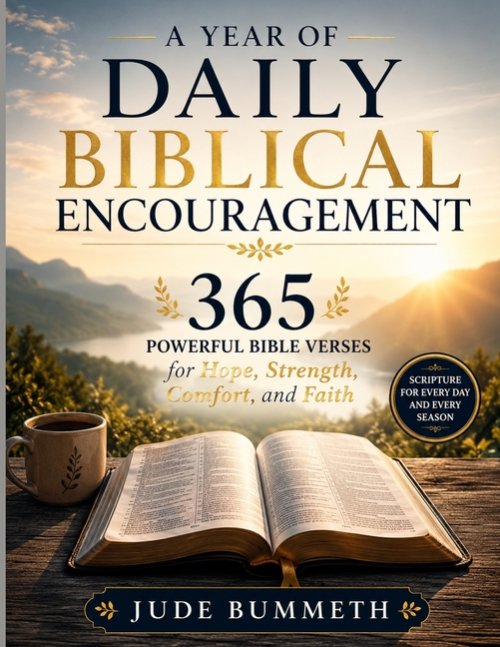 A YEAR OF DAILY BIBLICAL ENCOURAGEMENT: 365 Powerful Bible Verses for Hope, Strength, Comfort, and Faith