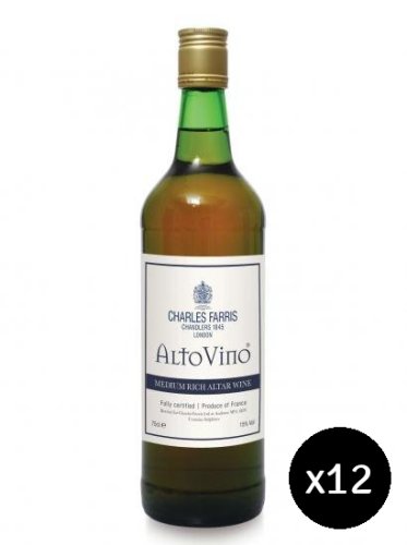 Pack of 12 Communion Wine - Med Rich Amber - Farris