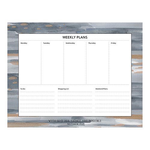 Weekly Planner - With God