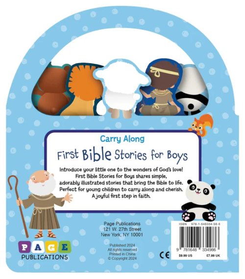 Carry Along First Bible Stories For Boys