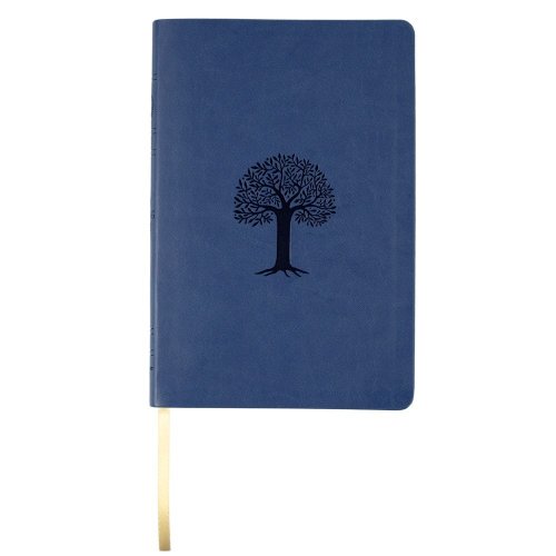 Lsb Daily Reading Bible, Blue Faux Leather