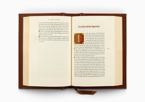 ESV New Testament with Illuminated Drop Caps