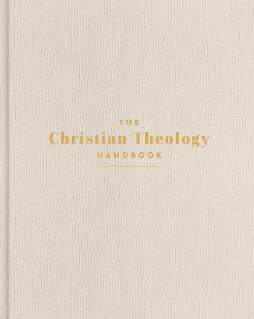 The Christian Theology Handbook, Cream Cloth Over Board