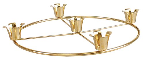 Metal 10 Inch Advent Candle Holder