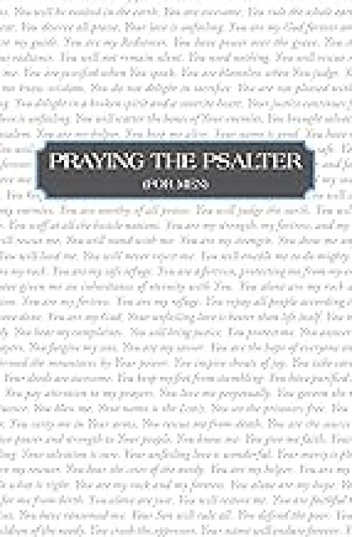 Praying the Psalter (FOR MEN)