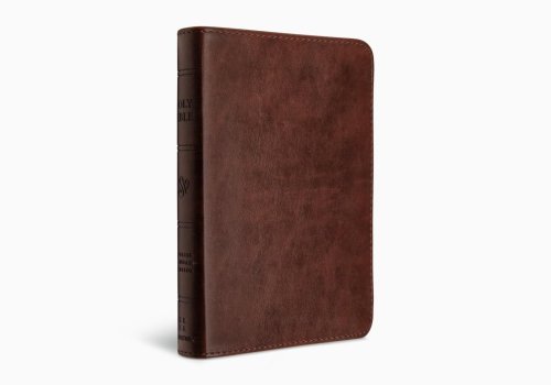 ESV Compact Bible, Red Letter (TruTone, Brown)