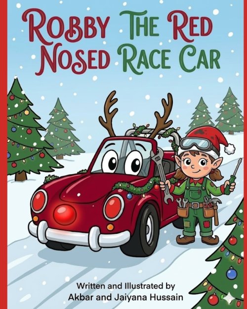 Robby the Red-Nosed Race Car