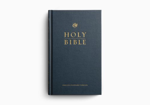 ESV Church Bible, Large Print (Hardcover, Blue)