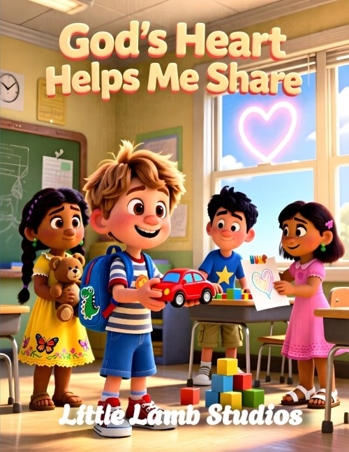 God's Heart Helps Me Share: Teaching Children Generosity Through Faith (Ages 3-8)