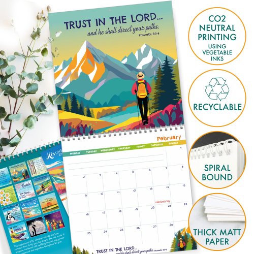 Just Cards 2026 Wall Calendar
