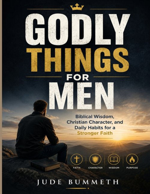 GODLY THINGS FOR MEN: Biblical Wisdom, Christian Character, and Daily Habits for a Stronger Faith