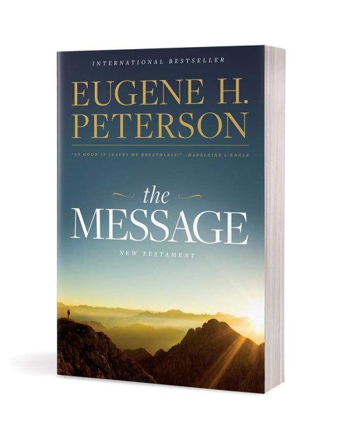 The Message New Testament Reader's Edition (Softcover)