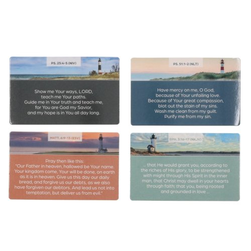 Faithbuilder Cards-Prayers From The Bible (Pack of 20)