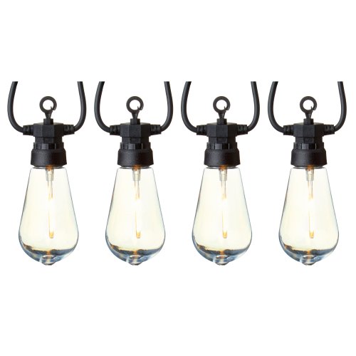10 LED Connectable Festoon Lights with Warm White Bulbs
