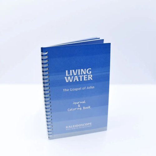 Living Water: The Gospel of John (2nd Edition) Journal & Colouring Book