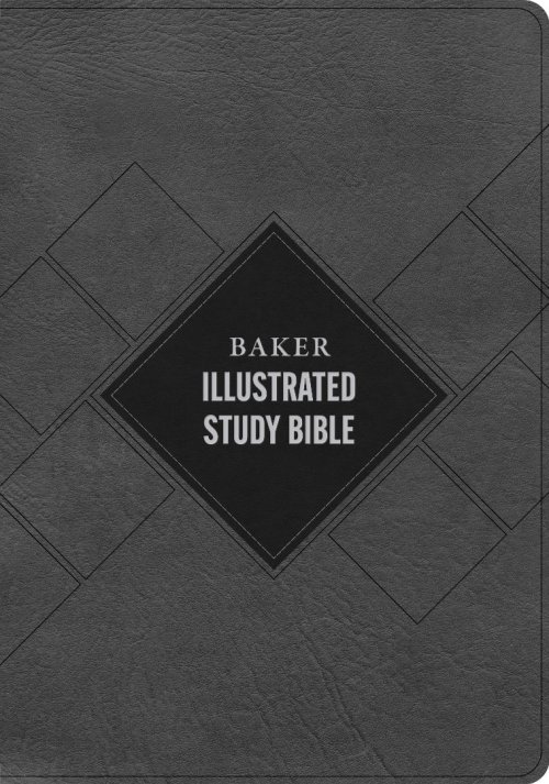 CSB Baker Illustrated Study Bible, Charcoal, Indexed
