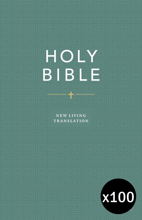 NLT Holy Bible, Economy Outreach Edition - Pack of 100