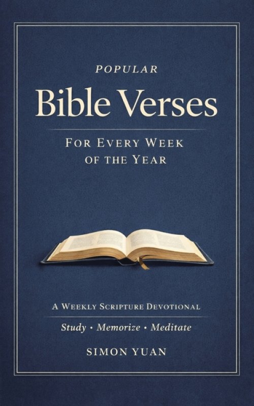 Popular Bible Verses for Every Week of the Year: A Weekly Scripture Devotional Study  Memorize  Meditate