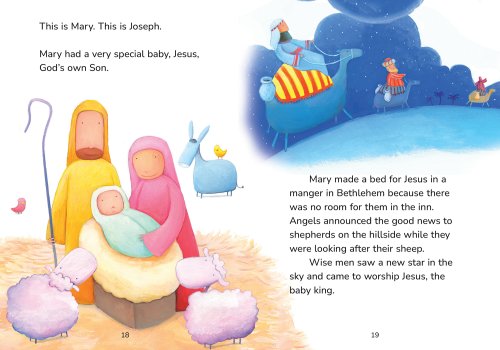 The Toddler Bible: A First Bible in Pictures