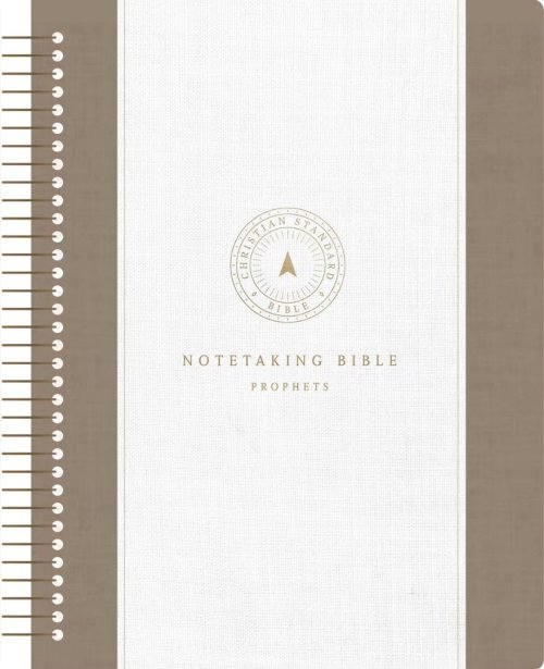 CSB Spiral-Bound Notetaking Bible, Prophets