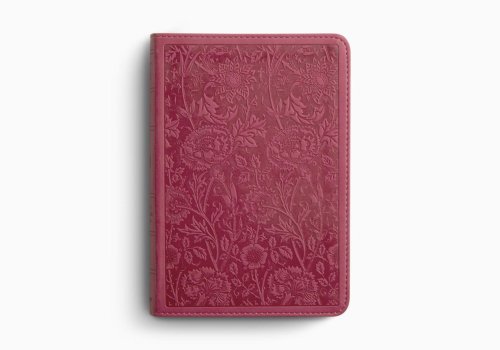 ESV Large Print Compact Bible, Red Letter, Pink and MAF Bible Donation