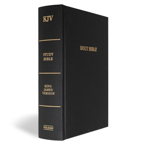 KJV Study Bible, Personal Size Edition, Black