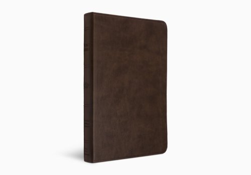 ESV Premium Gift Bible, Red Letter (TruTone, Brown)