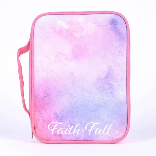 Faith Full Canvas Bible Cover - Medium